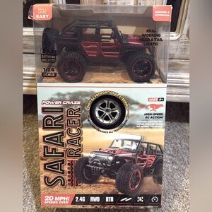 Brand new never opened Safari Jeep remote car